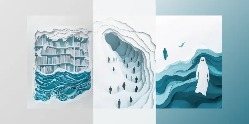 Html5 Papercut Style Unique Papercut Style Generator App | PromptBase