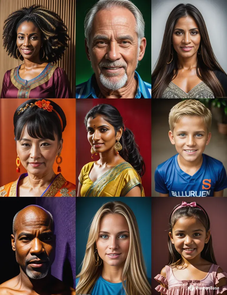 Realistic Stock Portraits Stable Diffusion Prompt | PromptBase