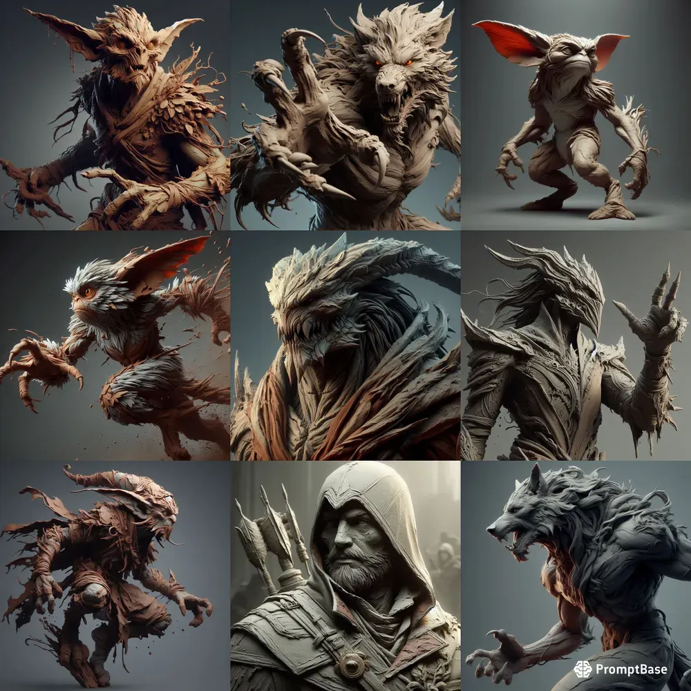 Character Concept Art Blenders DALL·E Prompt PromptBase