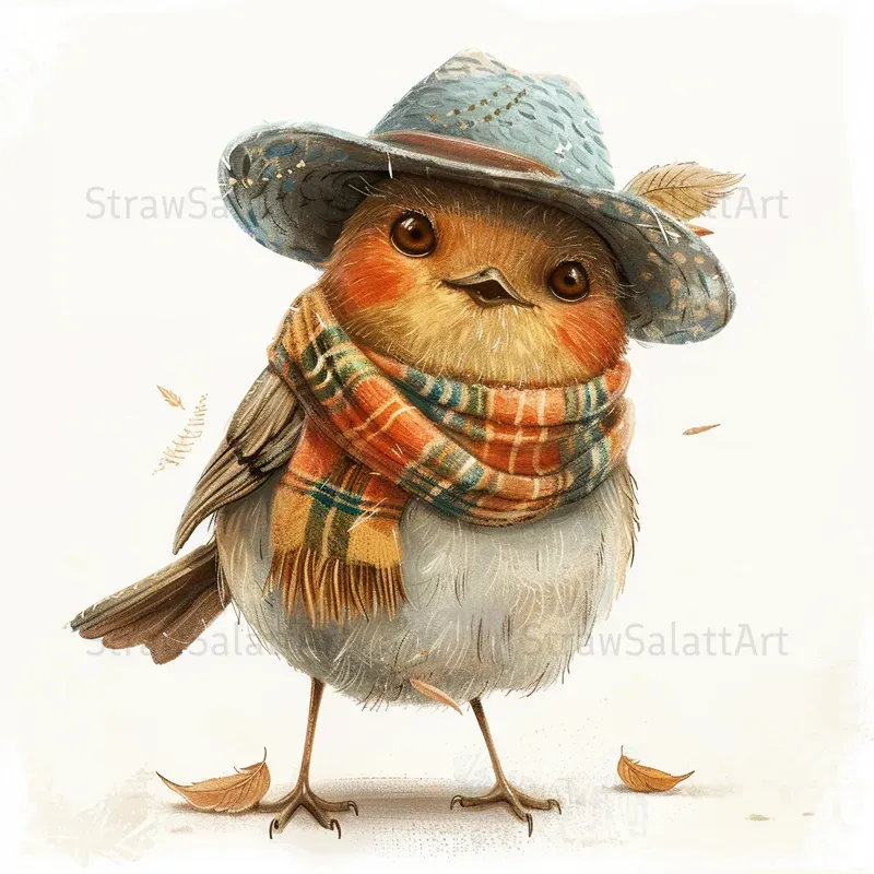 Whimsical Vintage Animals Cliparts Midjourney Prompt | PromptBase