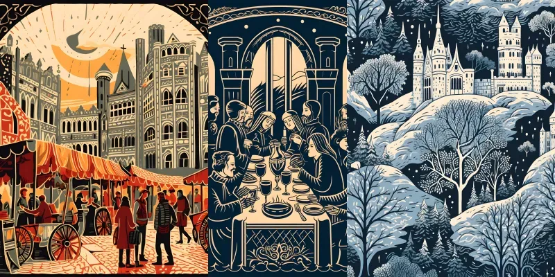 Timeless Beauties Of Medieval Art Midjourney Prompt | PromptBase