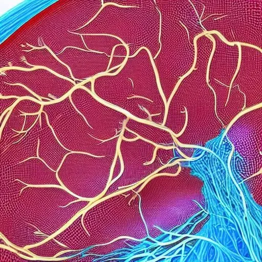 Blood Vessels Generator Stable Diffusion Prompt | PromptBase