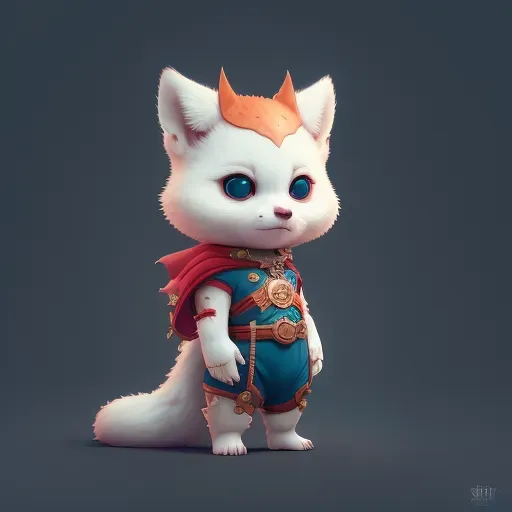 Cute Animal Characters Stable Diffusion Prompt | PromptBase
