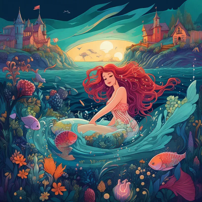 Classic Fairy Tale Illustrations Midjourney Prompt Promptbase