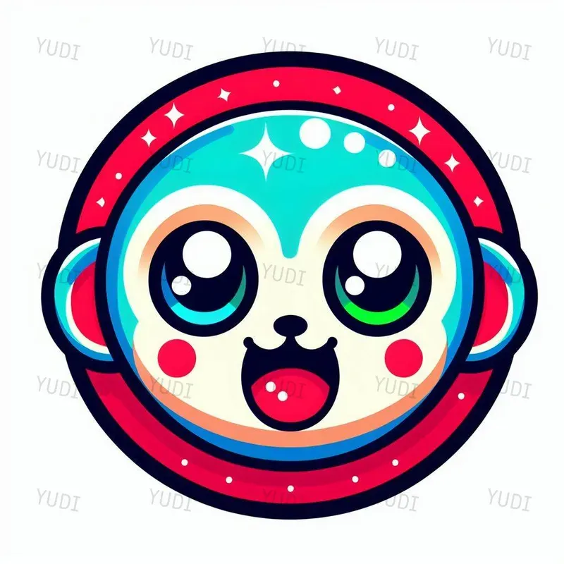 Kawaii Cute Thick Logos DALL·E Prompt | PromptBase