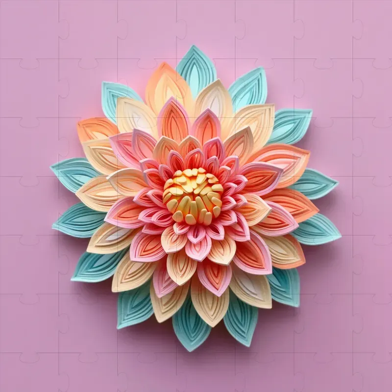 Paper Quilling Art Flowers Midjourney Prompt PromptBase
