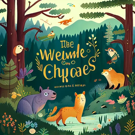 Colorful Childrens Book Cover Midjourney Prompt | PromptBase