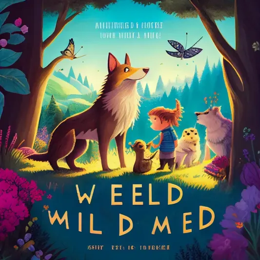 Stunning Childrens Book Cover Designs Midjourney Prompt | PromptBase