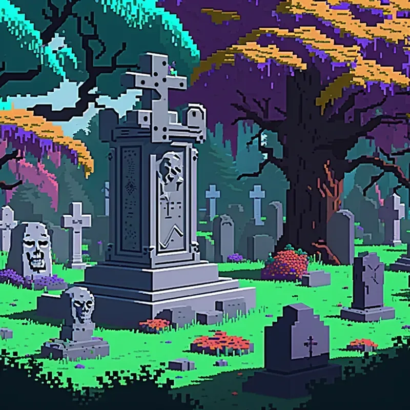Pixel Art Wallpapers Midjourney Prompt | PromptBase