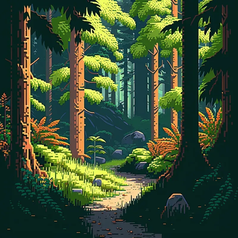 Pixel Art Wallpapers Midjourney Prompt | PromptBase