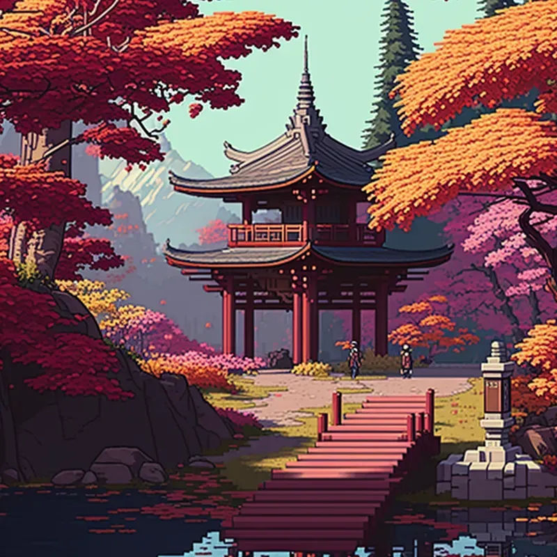 Pixel Art Wallpapers Midjourney Prompt | PromptBase