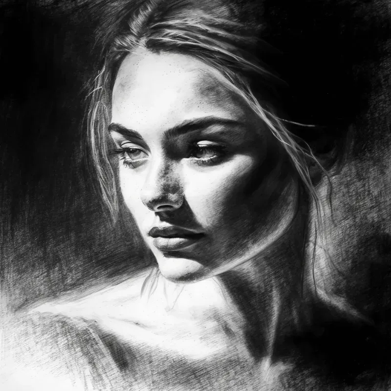 Charcoal Drawings Midjourney Prompt PromptBase