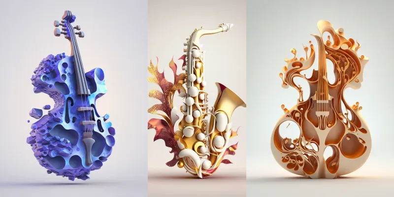 Fantasy Musical Instruments Midjourney Prompt | PromptBase