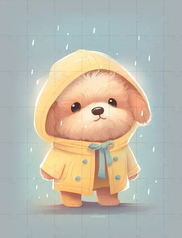 Illustrations Of Baby Animals In Outfits Midjourney Prompt | PromptBase