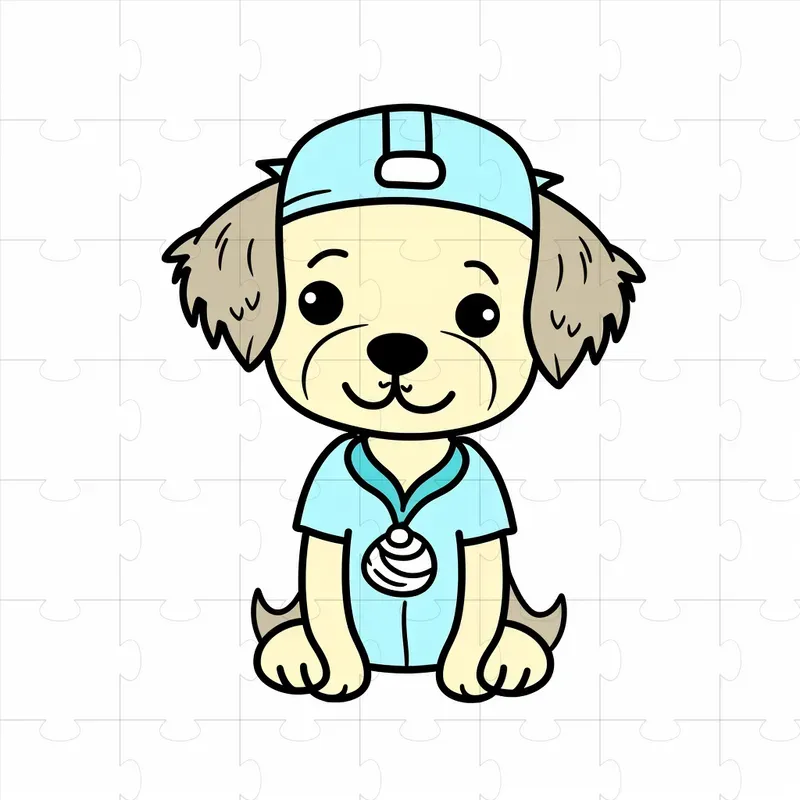 Cute Baby Animals In Various Professions Midjourney Prompt | PromptBase