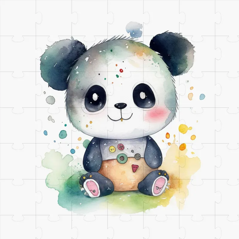 Super Cute Watercolor Animals Midjourney Prompt | PromptBase