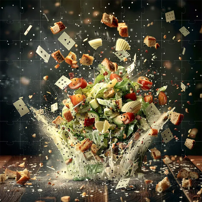 Nutrient Explotion Dynamic Food Explosion Photographs Midjourney Prompt | PromptBase