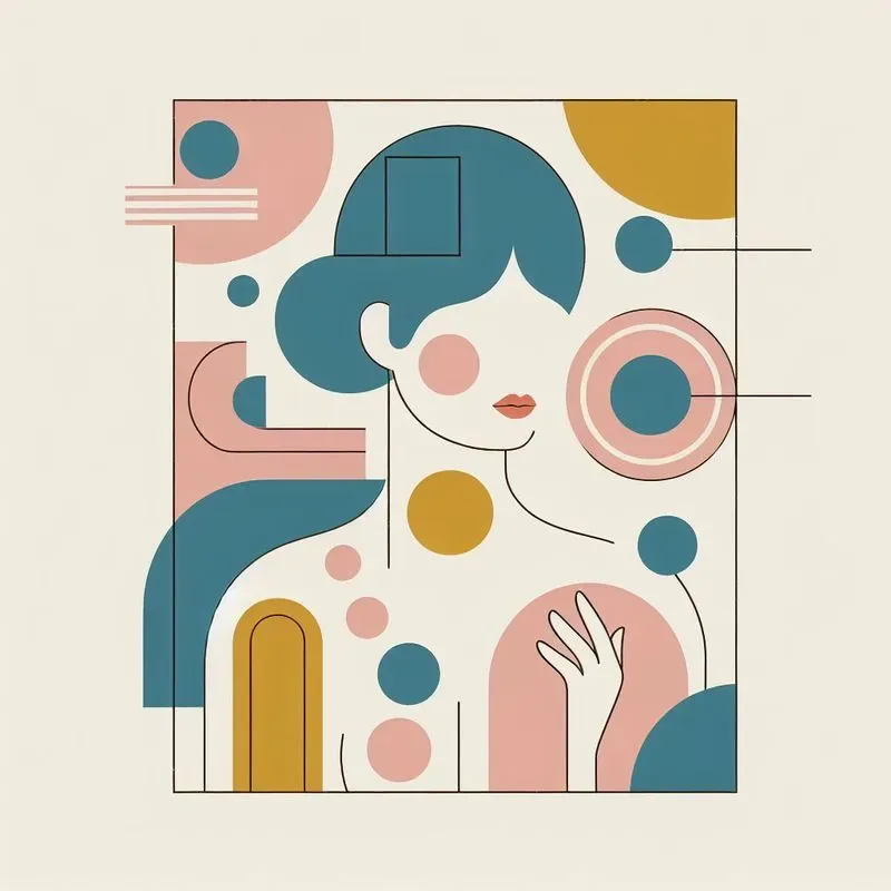 Modern Pastel Minimal Wall Art DALL·E Prompt | PromptBase