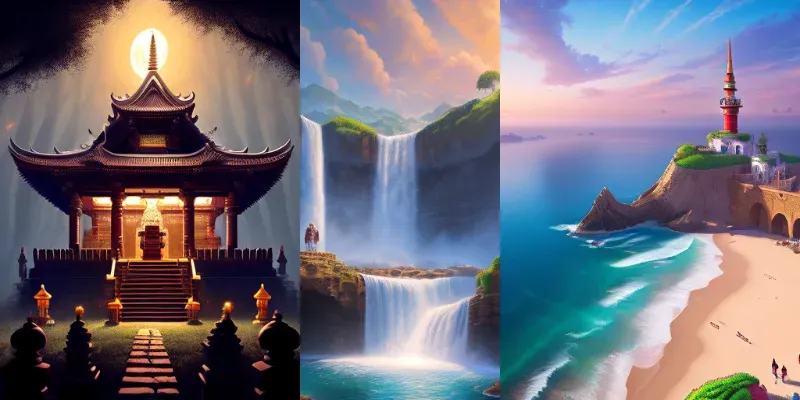 Pixel Art Landscapes Stable Diffusion Prompt | PromptBase