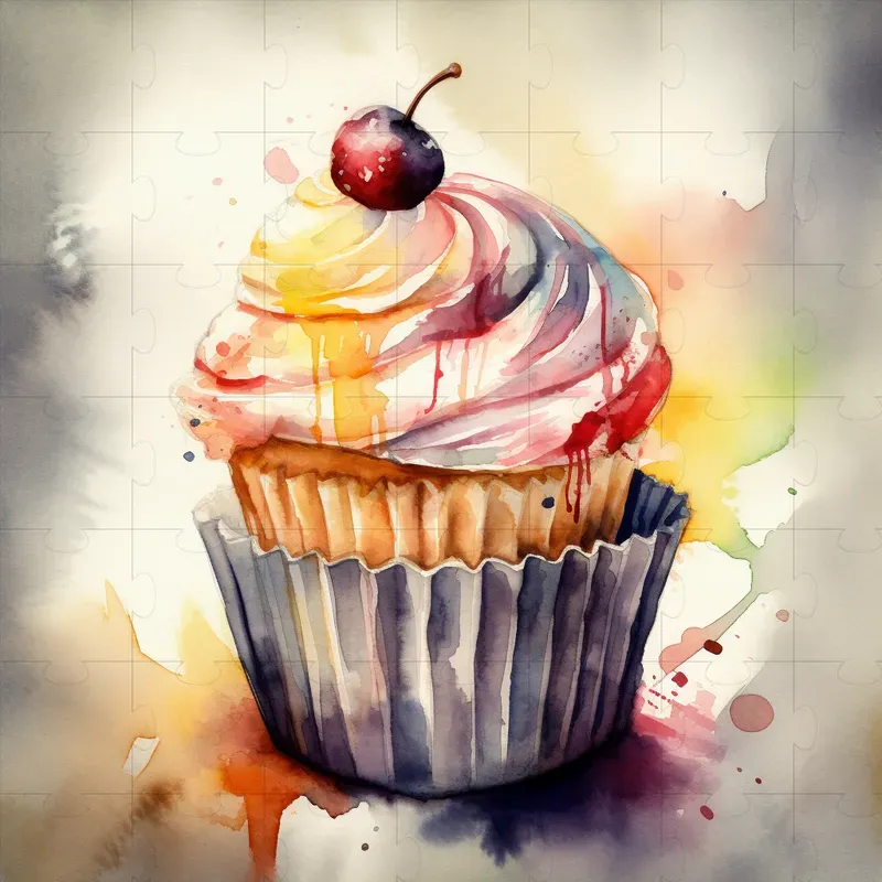 Watercolor Food Paintings Midjourney Prompt | PromptBase