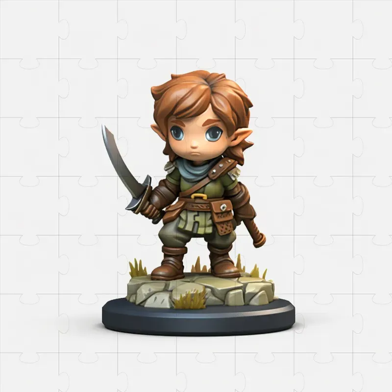Chibi Dd Miniatures Midjourney Prompt | PromptBase