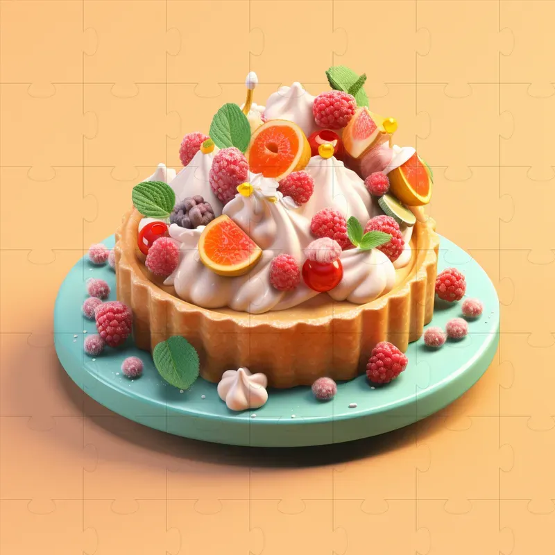 Sweet 3D Desserts Midjourney Prompt | PromptBase