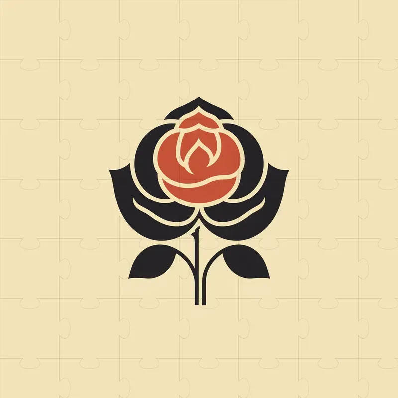 Retro Flat Logos Midjourney Prompt | PromptBase