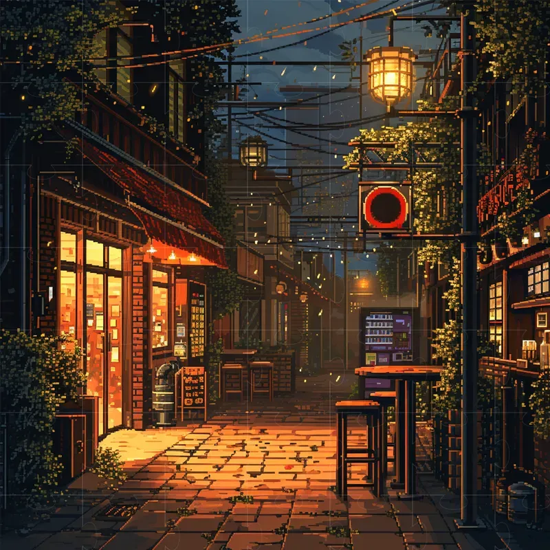 Pixel Art Landscapes Midjourney Prompt | PromptBase