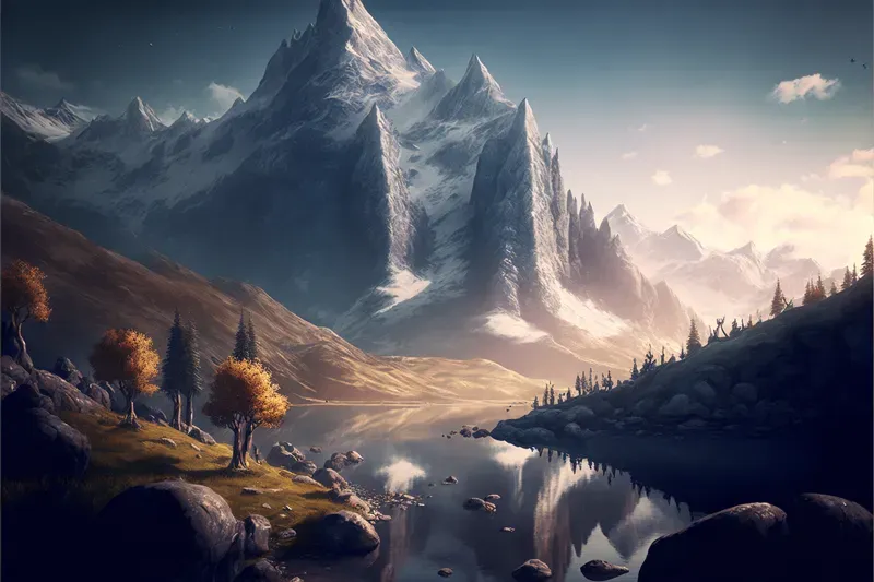 Fantasy Zoom Wallpapers Midjourney Prompt PromptBase