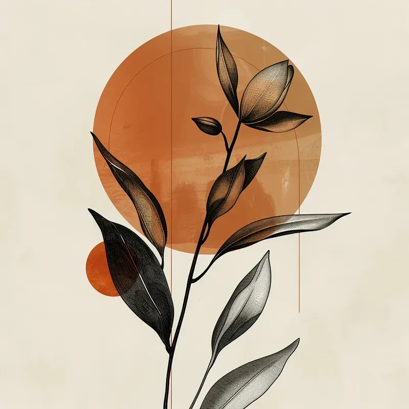 Stylish Minimalist Plants Midjourney Prompt | PromptBase