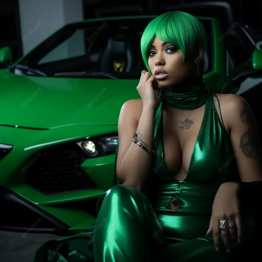 Hot Girls And Hot Cars Midjourney Prompt PromptBase