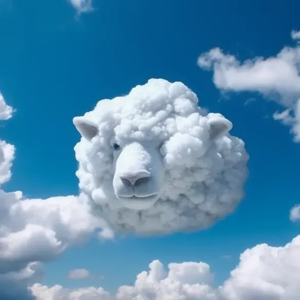 Clouds In The Shapes Of Animals Midjourney Prompt | PromptBase