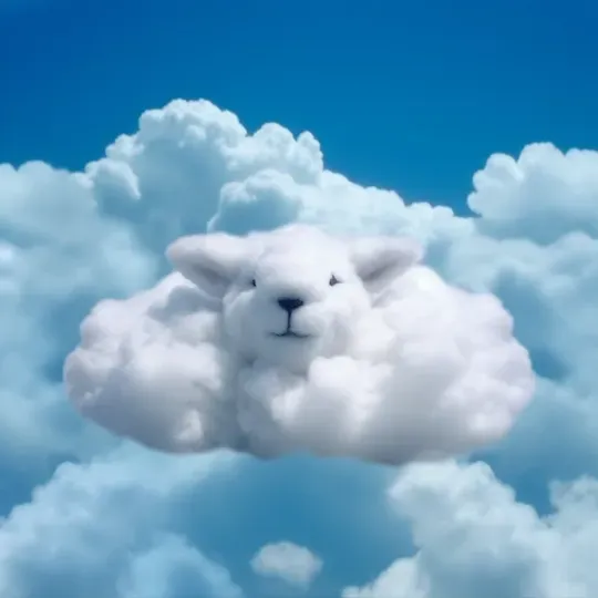 Clouds In The Shapes Of Animals Midjourney Prompt | PromptBase