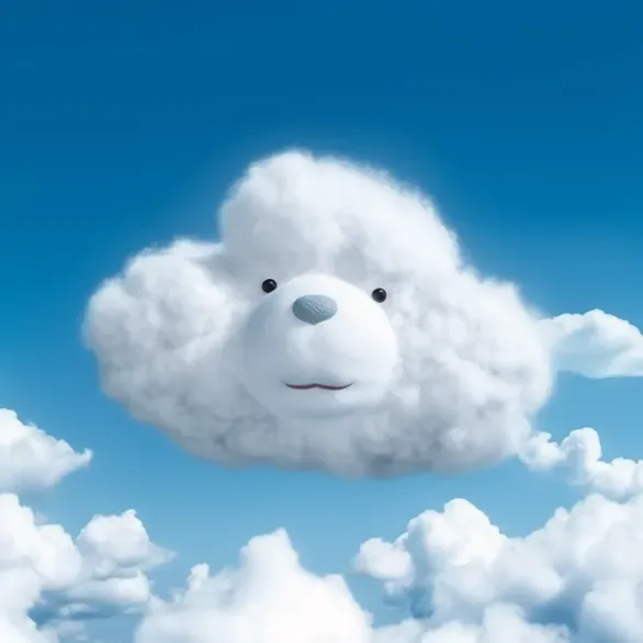 Clouds In The Shapes Of Animals Midjourney Prompt | PromptBase