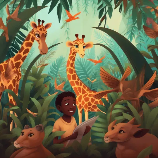 Childrens Animal Book Illustrations Midjourney Prompt | PromptBase
