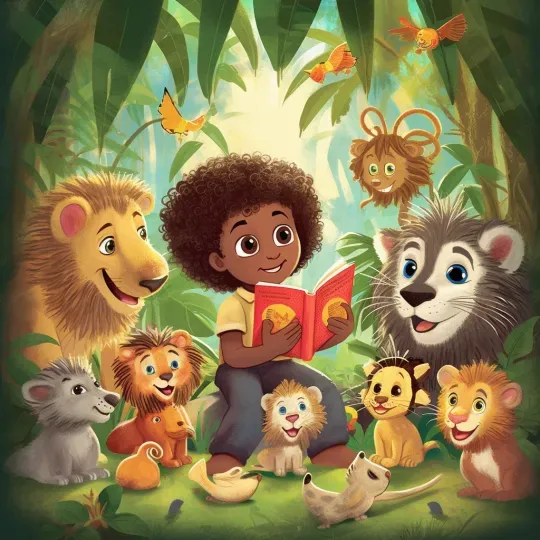 Childrens Animal Book Illustrations Midjourney Prompt | PromptBase