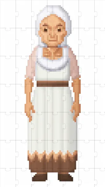 Pixel Art Game Characters Midjourney Prompt | PromptBase