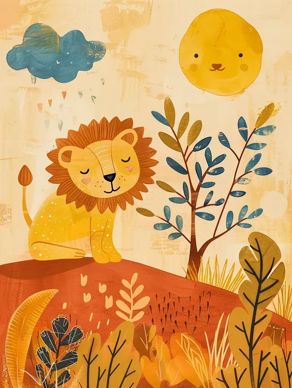 Children Wall Art Midjourney Prompt | PromptBase