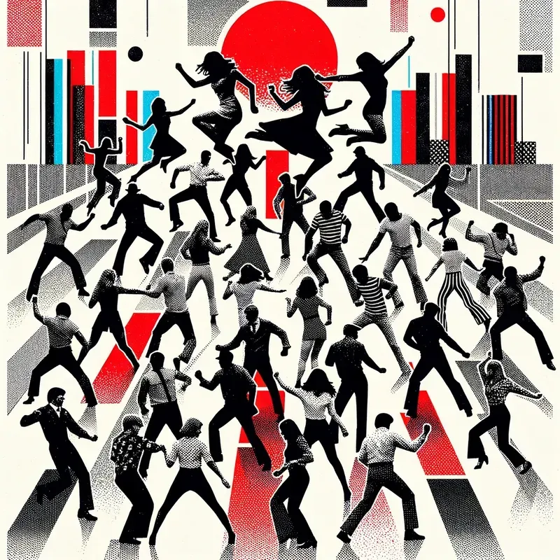 Abstract Retro Analog Print Collages DALL·E Prompt | PromptBase
