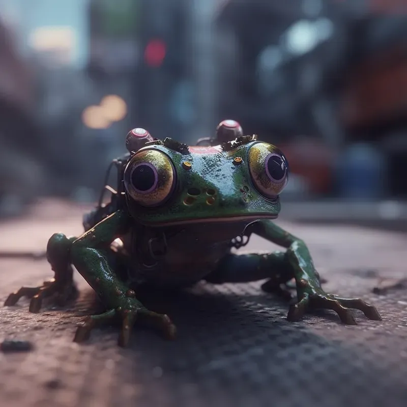Cyber Animals A Futuristic Twist Midjourney Prompt | PromptBase