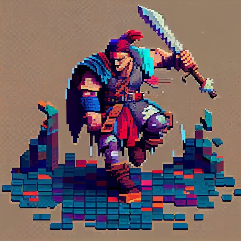Epic Pixel Art Style Midjourney Prompt | PromptBase