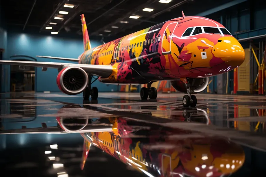 Exceptional Aircraft Paint Jobs Midjourney Prompt PromptBase