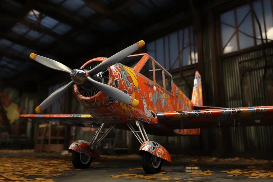 Exceptional Aircraft Paint Jobs Midjourney Prompt PromptBase