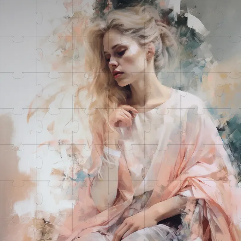 Light Dreamy Watercolor Portraits Midjourney Prompt | PromptBase