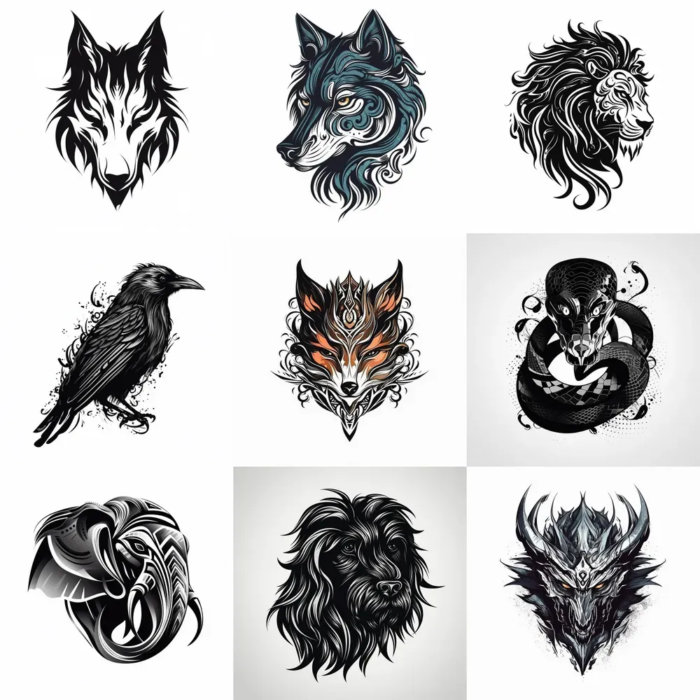 Dark Fantasy Logos Midjourney Prompt | PromptBase