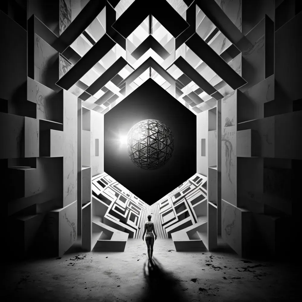 Black And White Concept Photographs Midjourney Prompt PromptBase