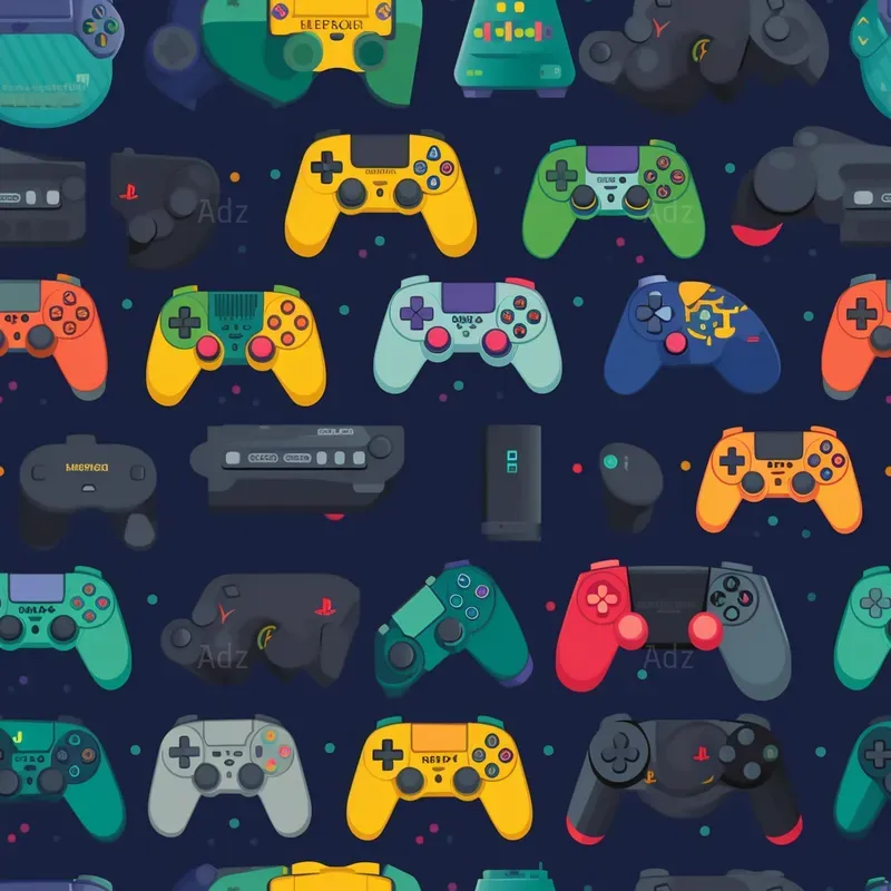 Video Game Wrapping Papers Midjourney Prompt PromptBase
