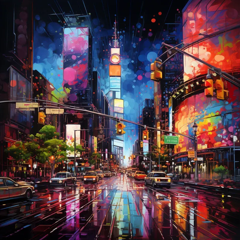 Abstract Realities In Pop Art Expressions Midjourney Prompt PromptBase