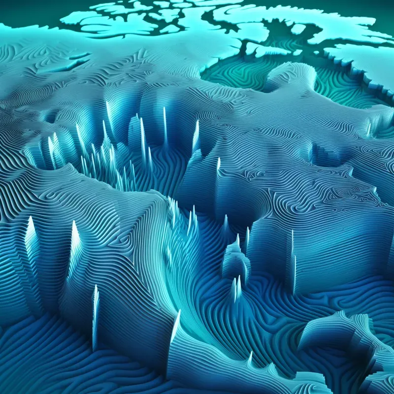 Maps Using Sound Wave Vibrant Pastel Soundwave Maps Midjourney Prompt | PromptBase