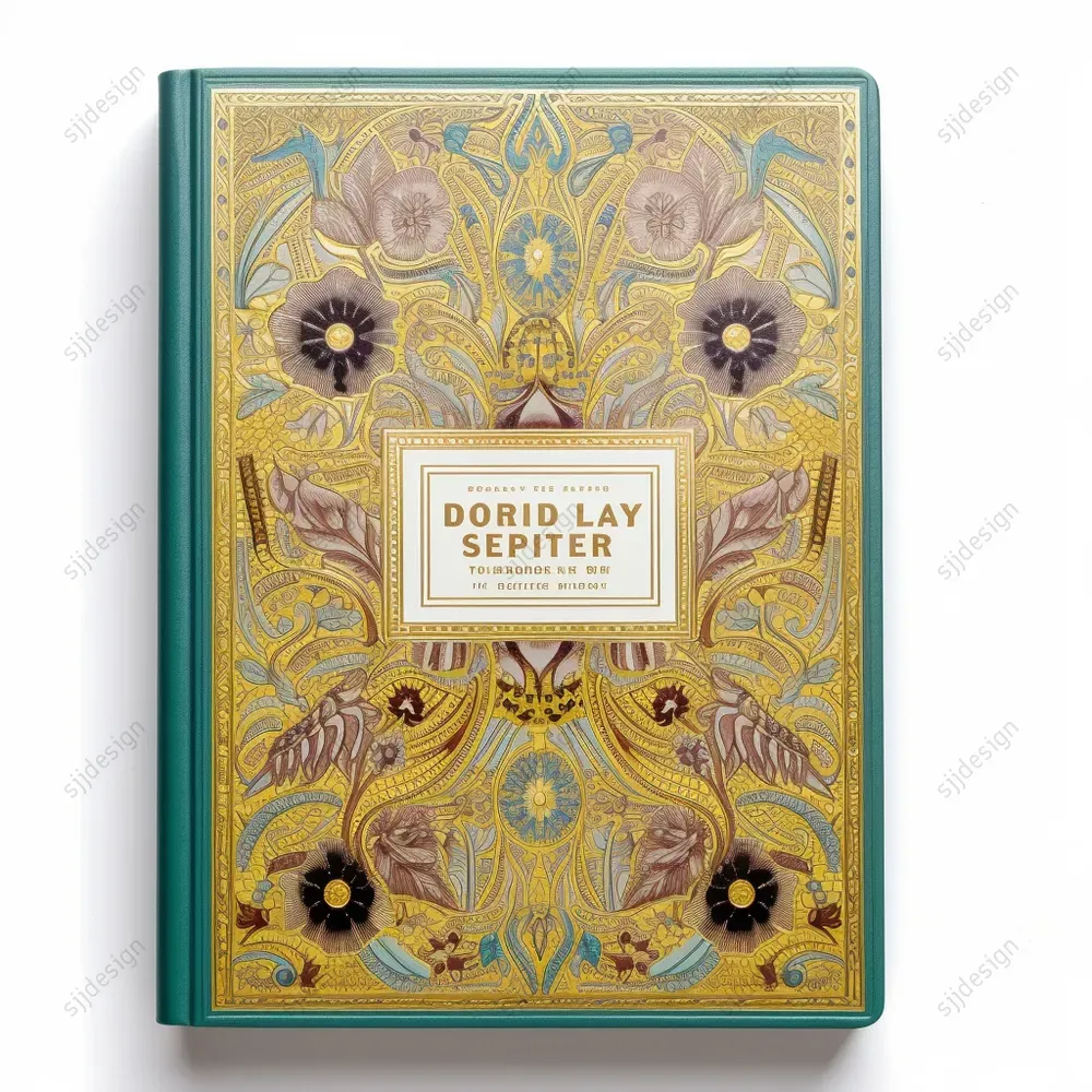 Foil Embossed Book Covers With Labels Midjourney Prompt PromptBase